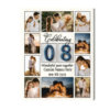 Personalized Traditional Gift For 8th Anniversary, Photo Collage Gift For Bronze Anniversary – Best Personalized Gifts For Everyone