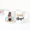 Personalized Unique Coffee Mug – Beach Please