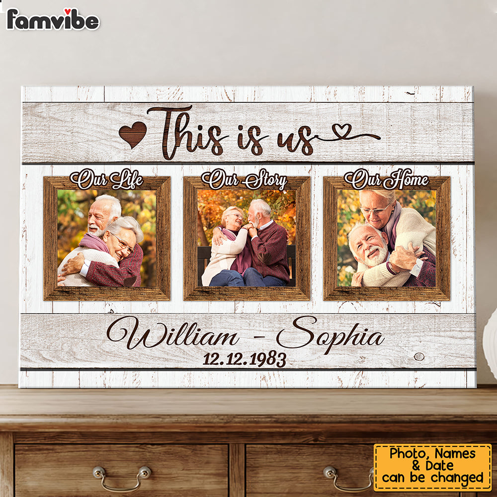 Personalized Wedding Aniversary Gift For Couple Upload Photo Canvas Personalized Wedding Aniversary Gift For Couple Upload Photo Canvas