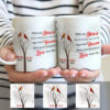 Personalized When You Believe Cardinal Memorial Mom Dad MDF Mug