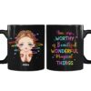 Personalized You Are Worthy Of Beautiful Things Mug