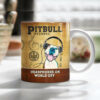 Pitbull Dog Record Company Mug