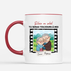 Pluie Ou Soleil – Cadeau Personnalise  Mug pour Couple