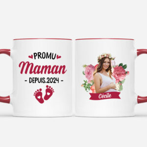 Promu Maman – Cadeau Personnalise Mug pour future maman