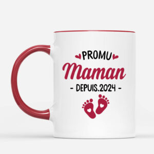 Promu Maman – Cadeau Personnalise Mug pour future maman