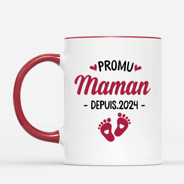Promu Maman – Cadeau Personnalise Mug pour future maman
