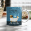 Pug Dog Bath Soap Company Mug