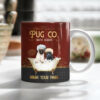 Pug Dog Bath Soap Mug