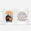 Quand Nous Arrivons a La Fin – Cadeau Personnalise  Mug pour Maman Papa Mamie Papy