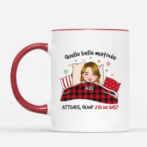 Quelle Belle Matinee – Cadeau Personnalise  Mug pour Anniversaire