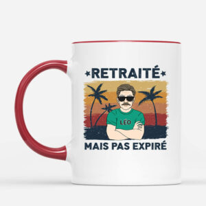 Retraite Mais Pas Expire – Cadeau Personnalise  Mug pour Papa Papi
