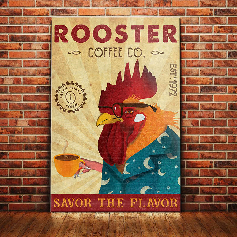 Rooster Coffee Company Canvas Rooster Coffee Company Canvas