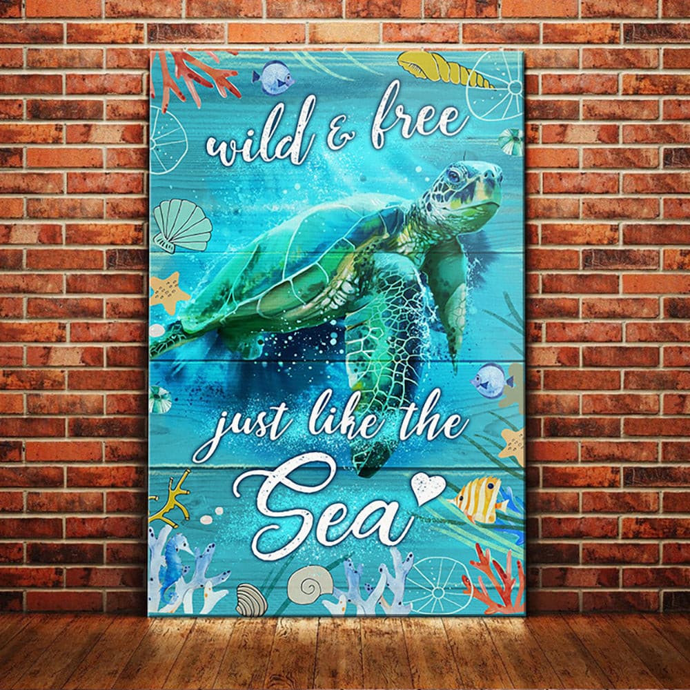 Sea Turtle Canvas Sea Turtle Canvas