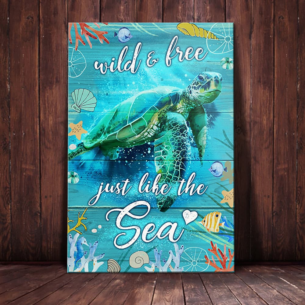 Sea Turtle Canvas Sea Turtle Canvas