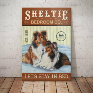 Shetland Sheepdog Bedroom Company Canvas