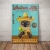 Siamese Cat Taco Company Canvas