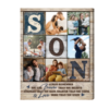 Son Photo Collage Gift, Son Birthday Gifts, Gifts For Son, Personalized Canvas, Wall Decor