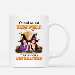 Sorcieres Meilleures Amies – Cadeau Personnalise  Tasse pour Halloween