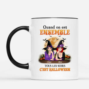Sorcieres Meilleures Amies – Cadeau Personnalise  Tasse pour Halloween