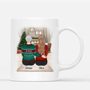 Telle Mere Telle Fille – Cadeau Personnalise  Mug Pour Maman