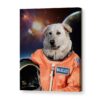 The Astronaut Custom Pet Portrait Canvas, Personalized Space Pet Wall Art, Unique Gifts For Pet Lovers – Best Personalized Gifts For Everyone