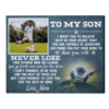 To My Son Soccer Photo Canvas, Personalized Soccer Gifts For Son, Daughter, Gifts For Soccer Players – Best Personalized Gifts For Everyone