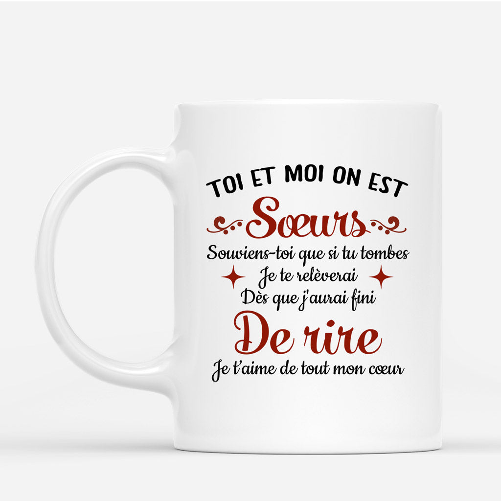 Toi Et Moi - Cadeau Personnalise Mug Pour Meilleures Amies Toi Et Moi - Cadeau Personnalise Mug Pour Meilleures Amies