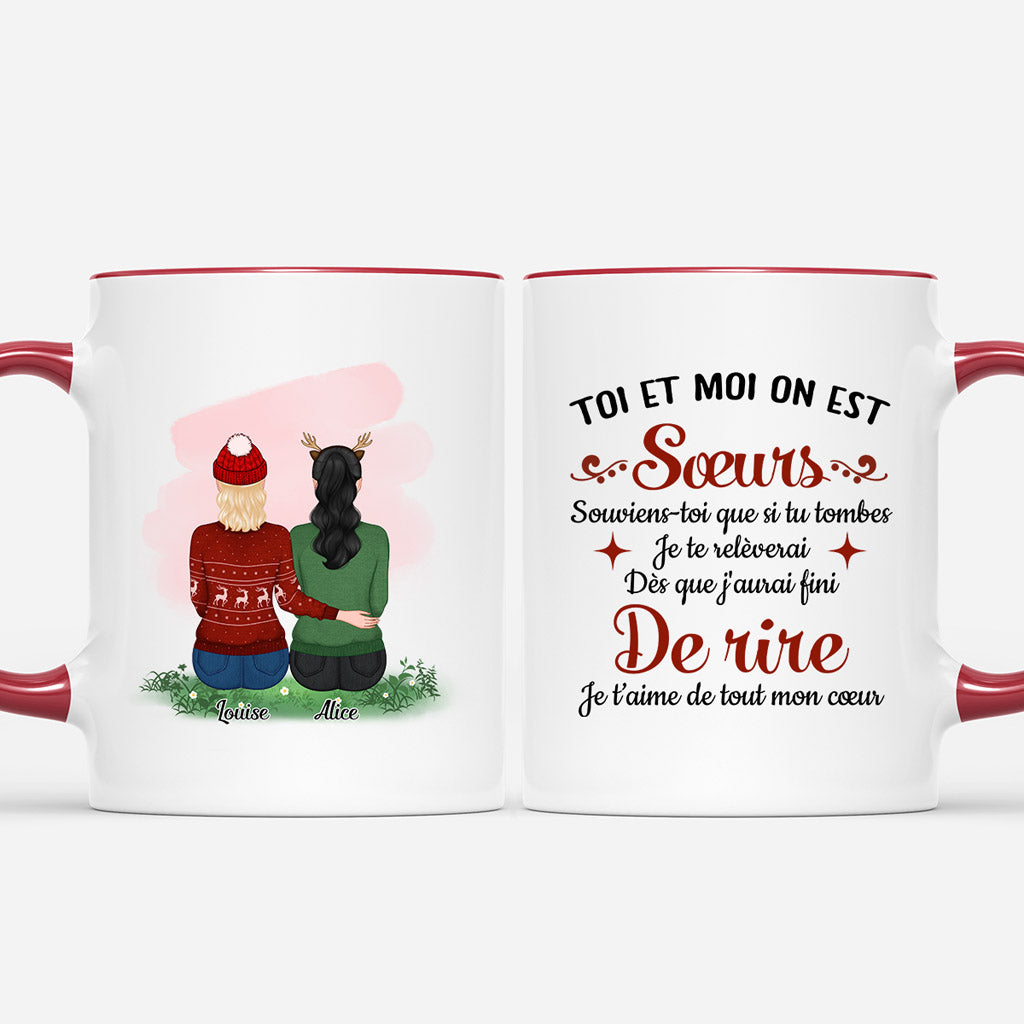 Toi Et Moi - Cadeau Personnalise Mug Pour Meilleures Amies Toi Et Moi - Cadeau Personnalise Mug Pour Meilleures Amies