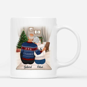 Tout Ce Que Je Veux Pour Noel – Cadeau Personnalise  Mug Pour Couples Amoureux