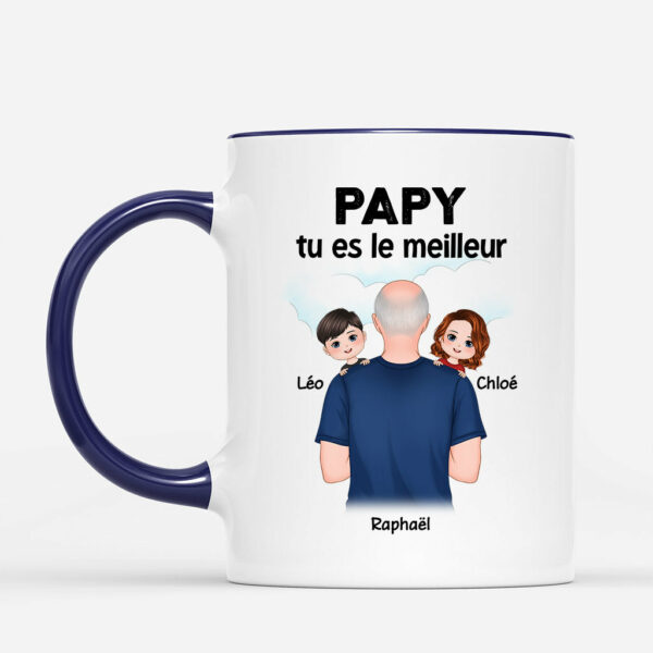 Tu Es Le Meilleur Papa – Cadeau Personnalise  Mug pour Papa Papy