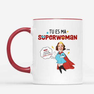 Tu Es Ma Superwoman – Cadeau Personnalise  Mug pour Femme