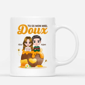Tu es Mon Doux Miel – Cadeau Personnalise  Mug pour Couple