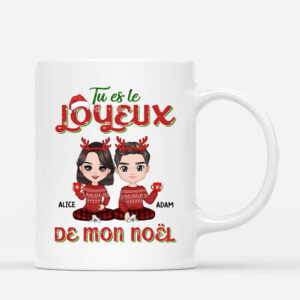 Tu es le Joyeux de mon Noel  Cadeau Personnalise  Mug pour Noel