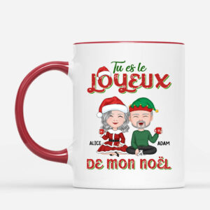 Tu es le Joyeux de mon Noel  Cadeau Personnalise  Mug pour Noel