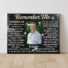 Unique Personalized Memorial Gifts, Custom Memorial Canvas With Picture, In Memory Of Gifts