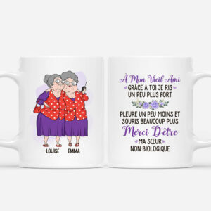Vieil AmiVielle Amie – Cadeau Personnalise  Mug personnalise pour les copaincopine