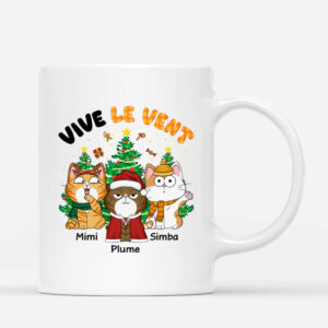 Vive Le Vent – Cadeau Personnalise  Mug pour Noel