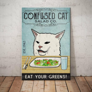 White Cat Salad Company Canvas