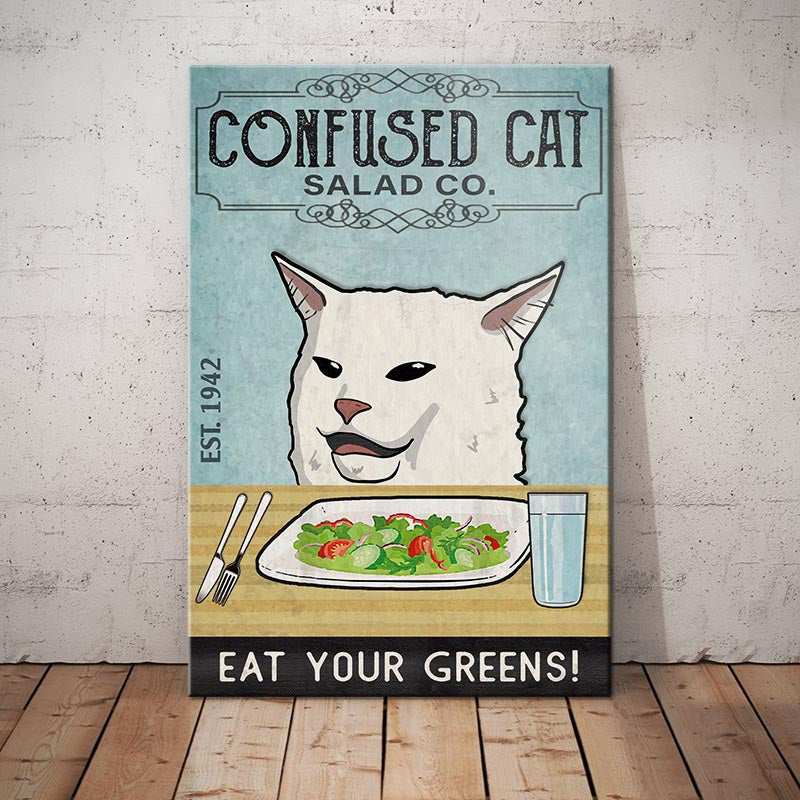 White Cat Salad Company Canvas White Cat Salad Company Canvas