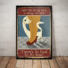 White Cat There’s No Food Song Canvas