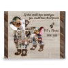 Yorkshire Terrier Photo Collage Personalized Canvas, Yorkie Dog Remembrance Gift, Dog Passed Away Gifts – Best Personalized Gifts For Everyone