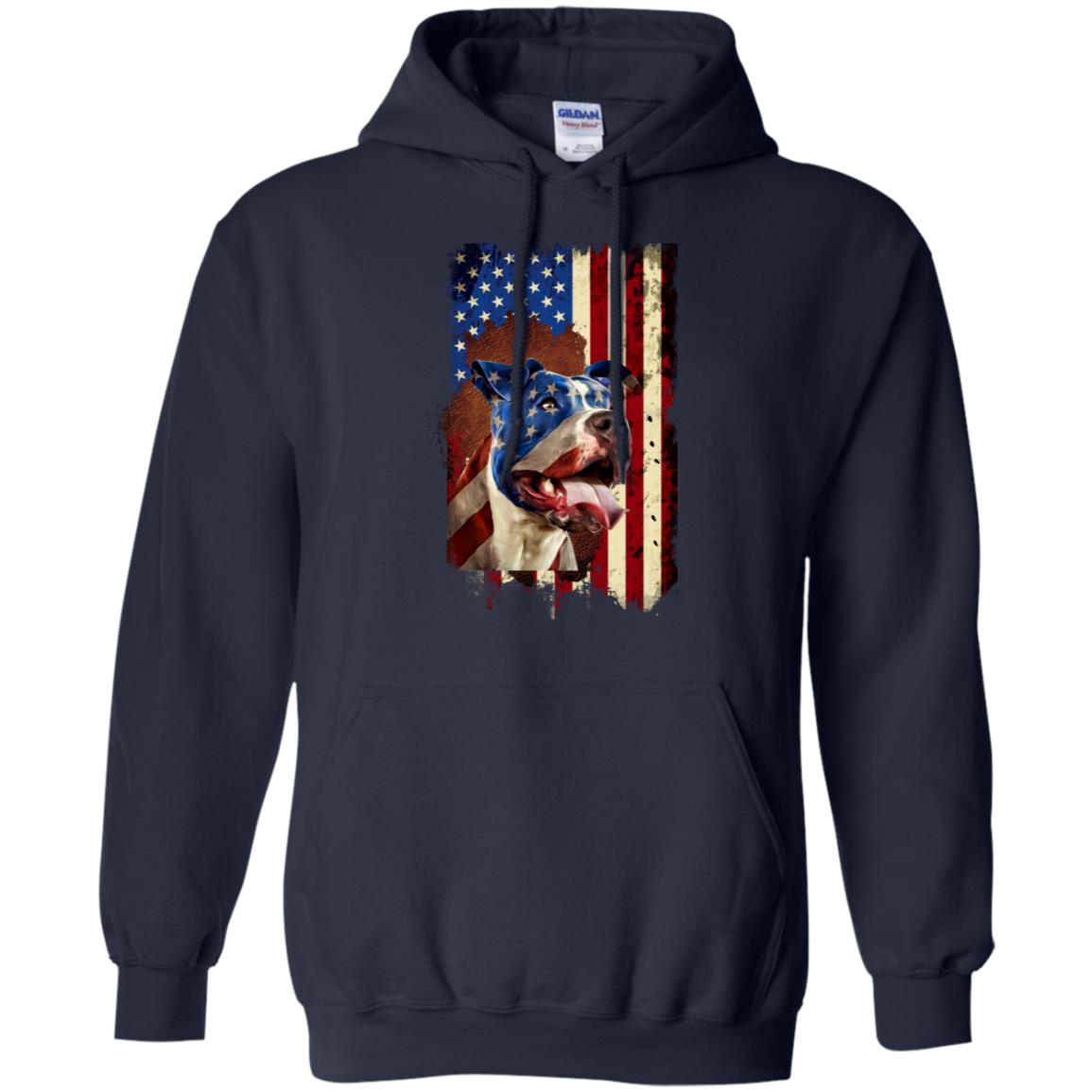 4th Of July - Pitbull America Flag 4th Of July - Pitbull America Flag