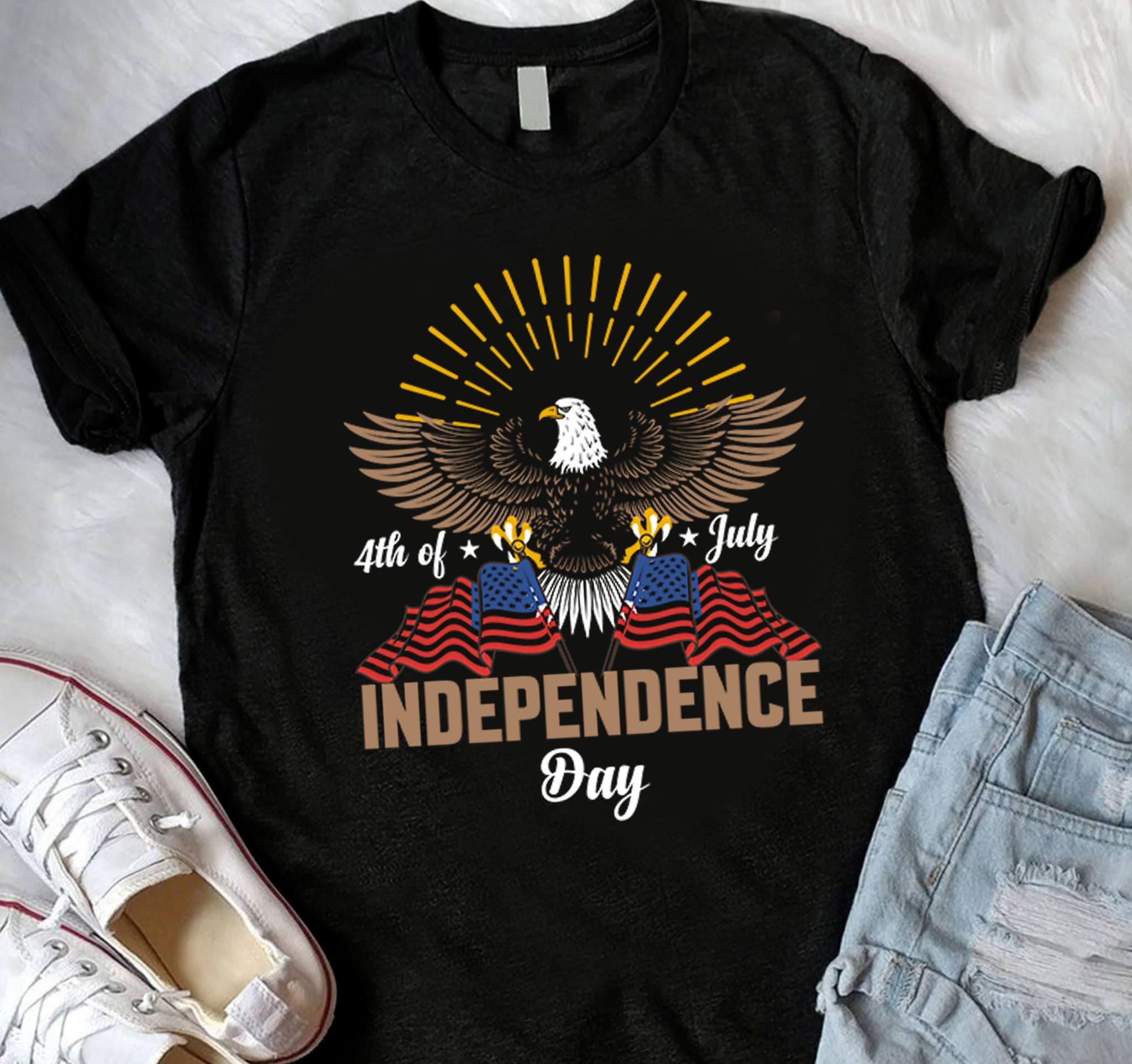4th of July America Independence day eagle US flag 4th of July America Independence day eagle US flag