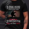 A true hero isn’t measured by the size of his strength but by strength of his heart – American soldiers