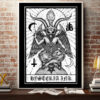 Affiche Hysteria Ink Baphomet Ink papier d’art de qualite superieur