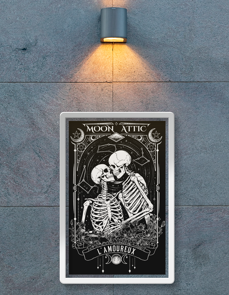 Affiche Hysteria Les Amoureux sur papier d’art de qualite superieur Affiche Hysteria Les Amoureux sur papier d’art de qualite superieur