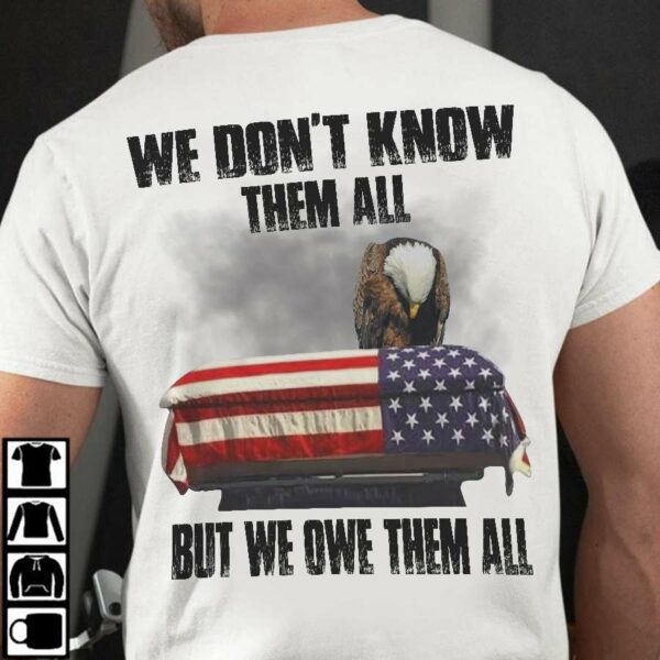 America Eagle Coffin – We don’t know them all but we owe them all