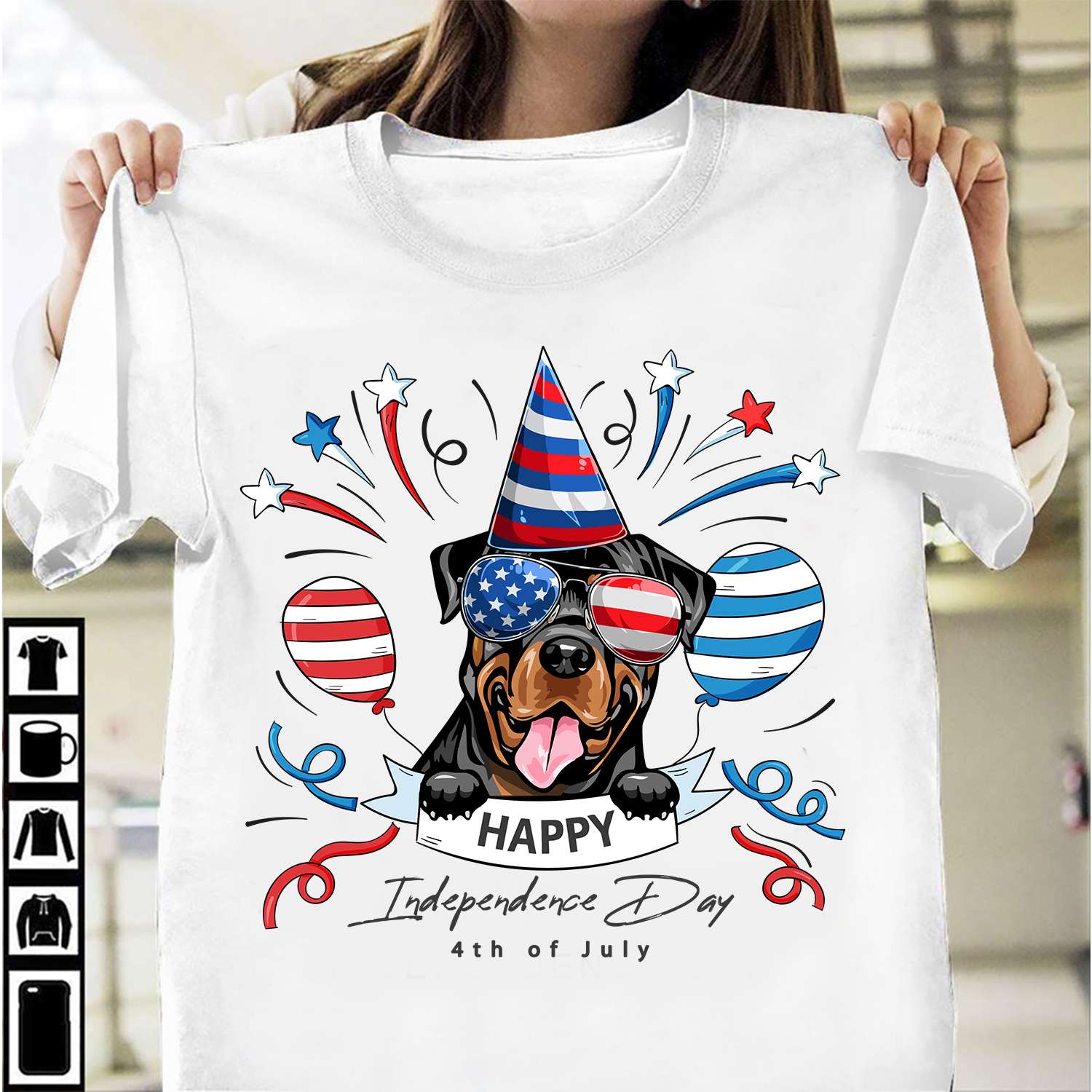America Rottweiler - Happy independence day, 4th of july America Rottweiler - Happy independence day, 4th of july
