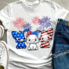 America flag and pigs – Pig lover