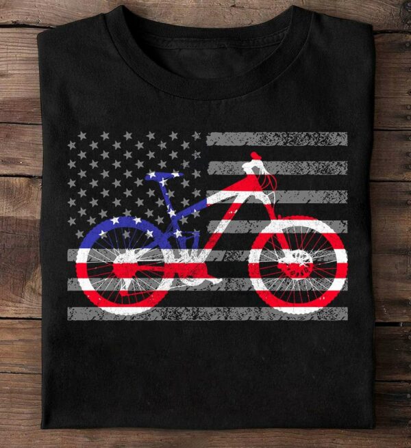 American biker – America flag, gift for bikers